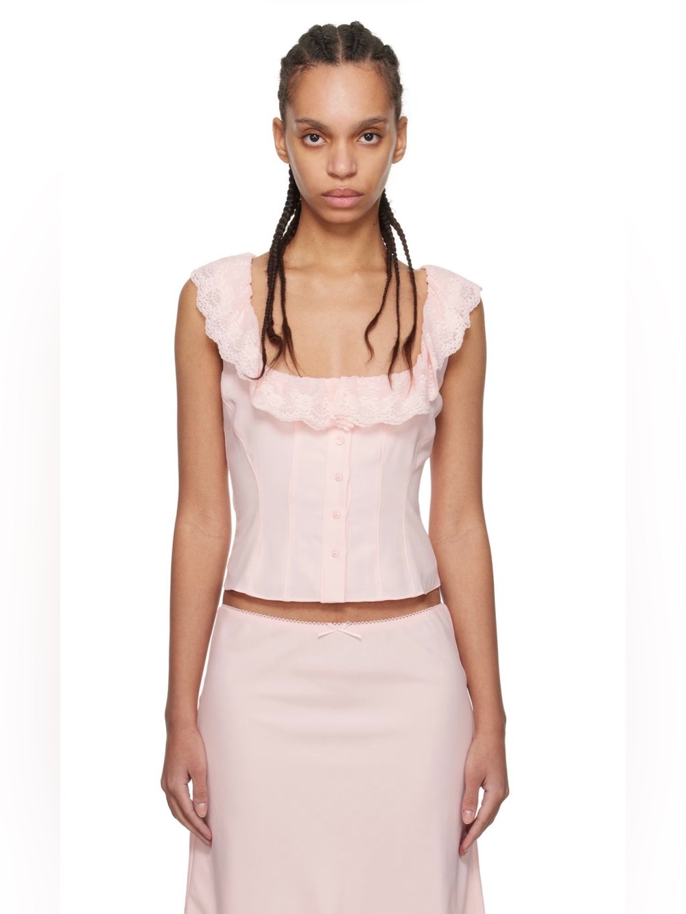 Guizio Pink Paloma Top size Small